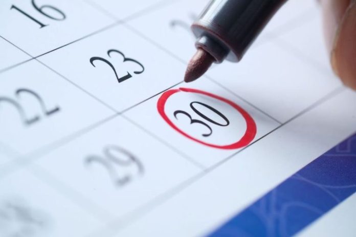 Lihat Foto Ilustrasi kalender. Ini jadwal cuti bersama Lebaran 2025.(canva.com)