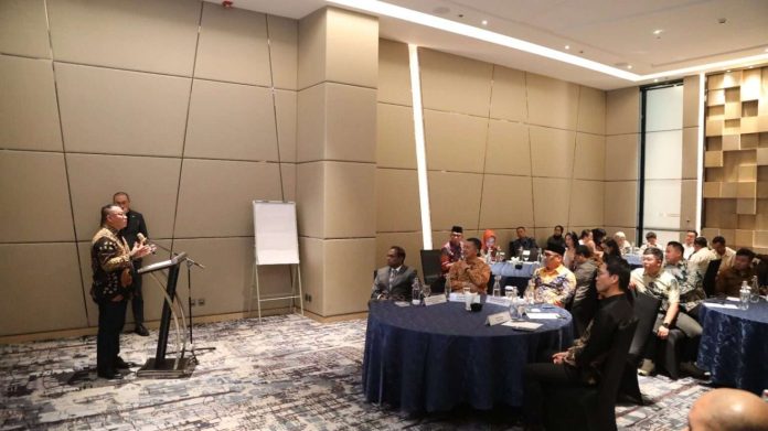 Anggota/Deputi Bidang Investasi dan Pengusahaan Badan Pengusahaan (BP) Batam, Fary Djemy Francis hadiri Selangor International Business Summit (SIBS) 2025: Networking High Tea pada Rabu (23/4/2025) di Marriott Hotel Harbour Bay.