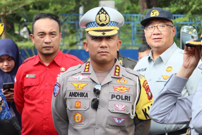Dirlantas Polda Kepri Polda Kepri Kombes. Pol. Andhika Bayu Adhittama.