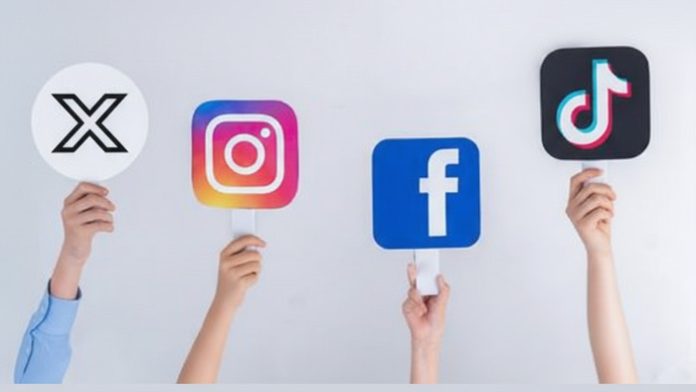 Foto: Ilustrasi media sosial (detikINET via Gemini AI)