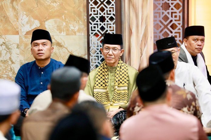 Wali Kota Batam, Amsakar Achmad, menghadiri Safari Ramadan di Kecamatan Batamkota, Jumat (20/2/2026). HUMAS DISKOMINFO BATAM / RUMAWI