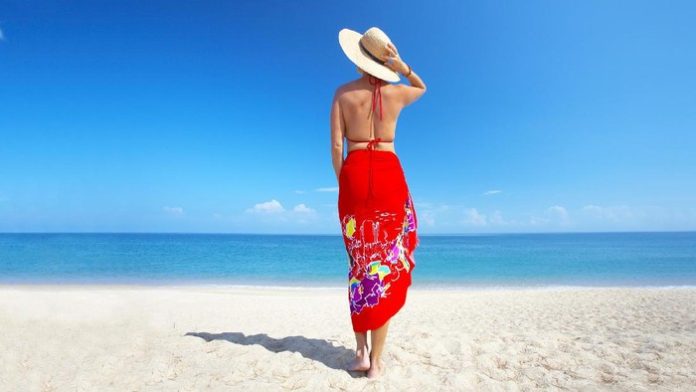 Ilustrasi pantai khusus wanita (Thinkstock)