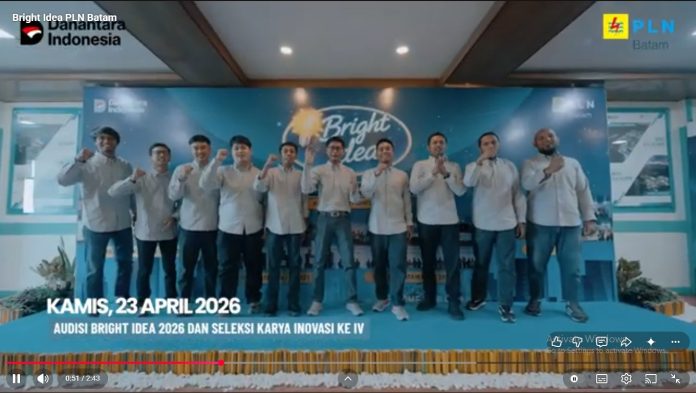 Tangkapan layar kegiatan Bright Idea 2026.